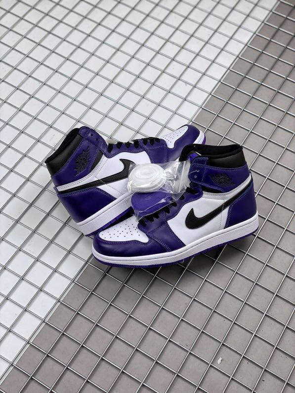 Air Jordan 1 High OG Court Purple Shoes - Click Image to Close